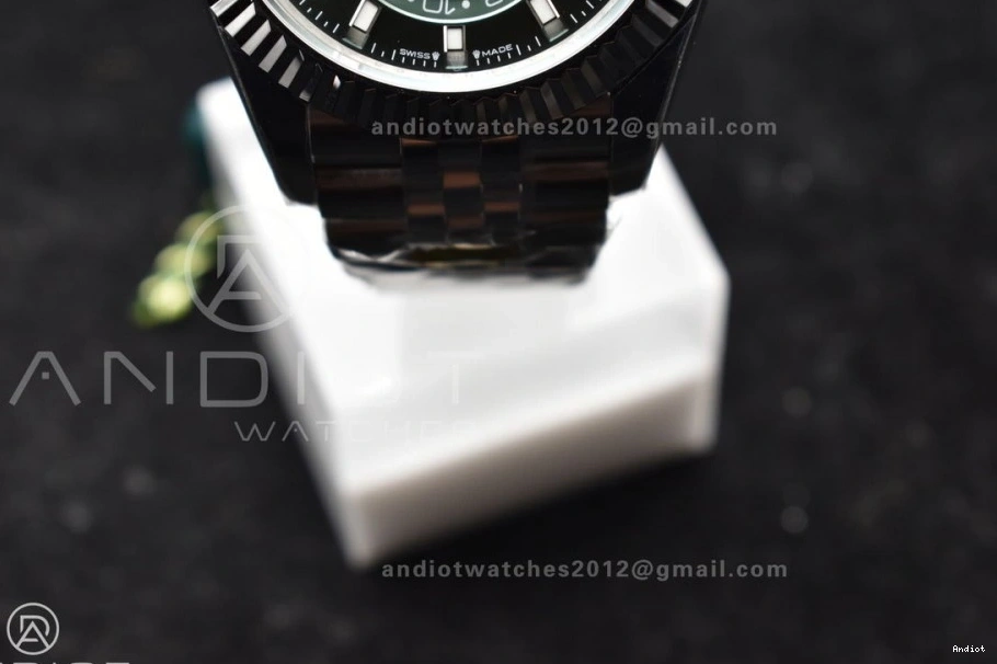 on SS A 1088 Dial Edition Green ZF Durable 1:1 Bracelet Jubilee Sky-Dweller 904L 326934 SS Best 0817